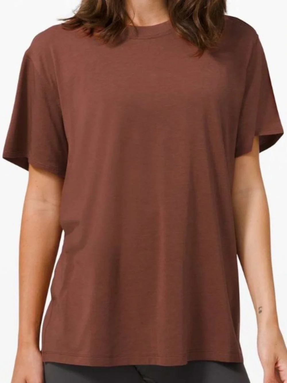 Lululemon All Yours Boyfriend Tee Ancient Copper
